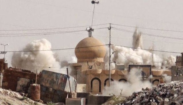 ISIS Destroying Shrines in Iraq and Syria 