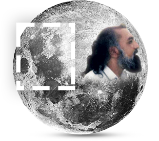 The Image of Lord Ra Riaz Gohar Shahi on the Moon